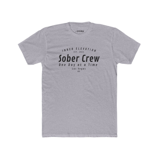 Sober Crew Tee - One Day at a Time Lifestyle Shirt